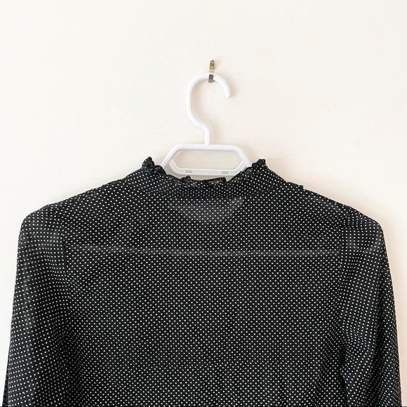 🖤Password Vintage Polka Dot Blouse - Picture 5 of 12